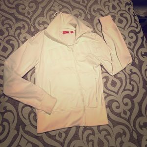 White puma track jacket